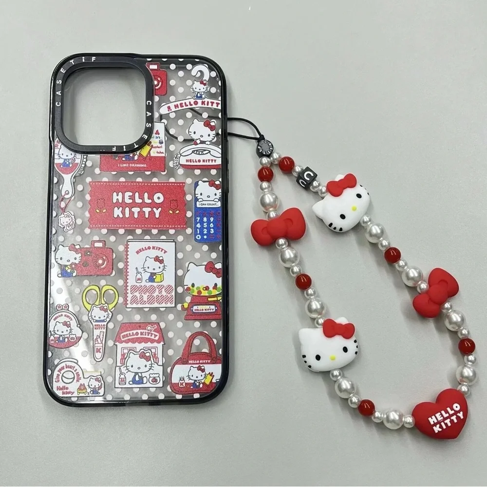 Hello Kitty x CASETiFY Beaded Phone Charm.